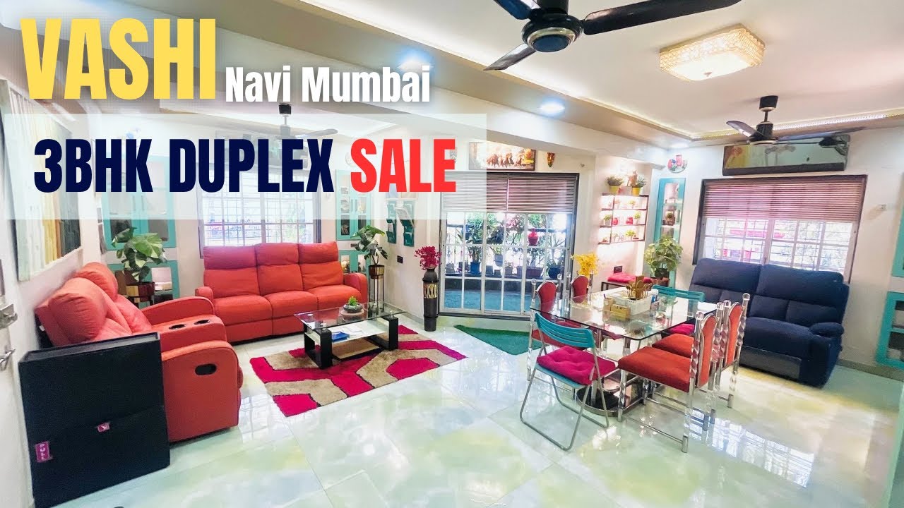 VASHI-Navi Mumbai | 3BHK Duplex Fully Furnished SELL | 8652601787 #vashi #navimumbai #property #sell