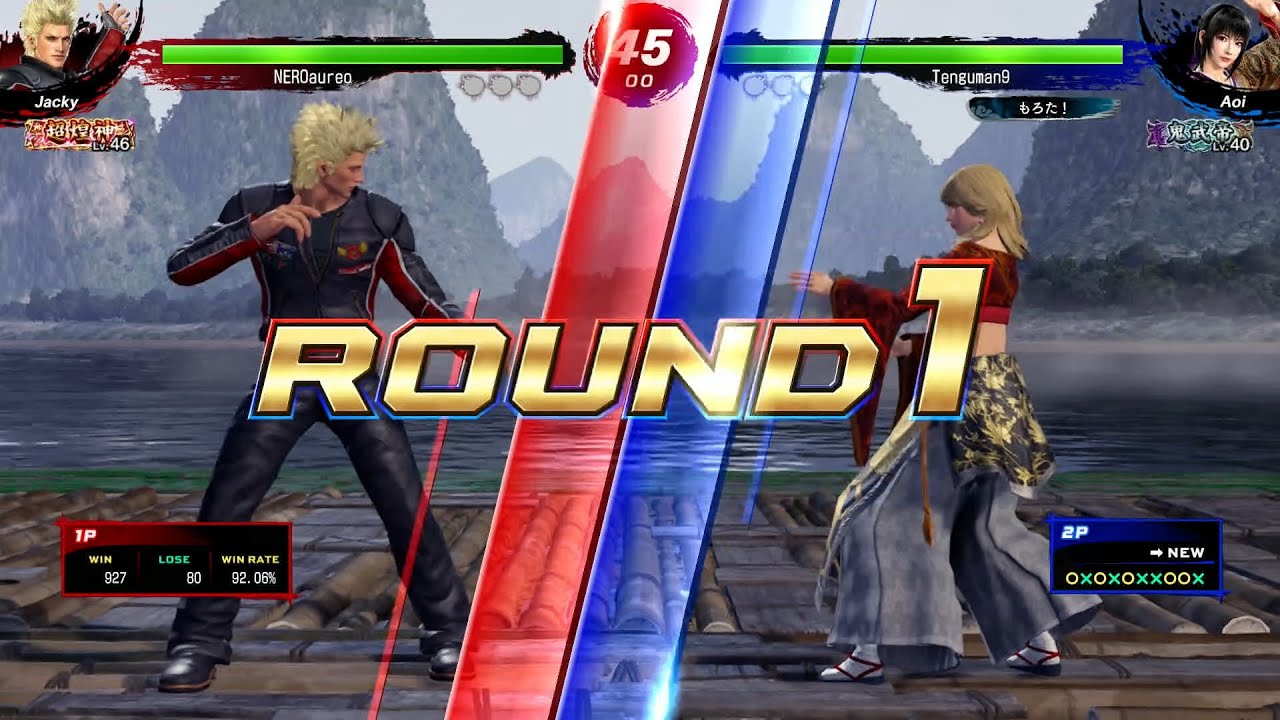【VFes / VF5us 高段位戦】 超煌神 ジャッキー VS 鬼武帝 梅小路葵