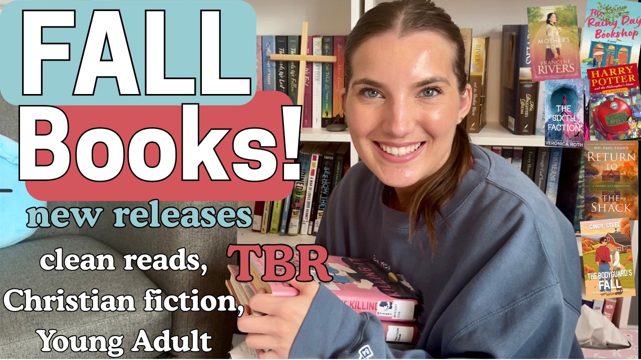 NEW Fall Book Releases + My MASSIVE TBR 🍂 Christian & Clean Books