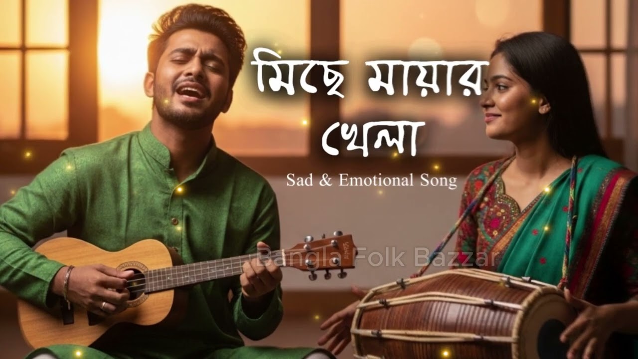 মিছে মায়ার খেলা   Miche Mayar Khela  কিসের বড়াই করো মানুষ  New Heart Touching Song 2026
