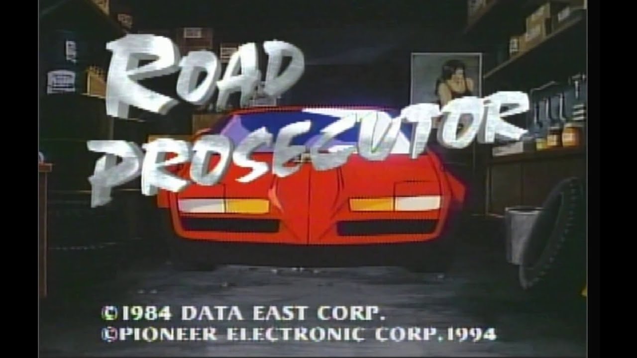 LaserActive Mega-LD Sega - Road Prosecutor/Road Avenger