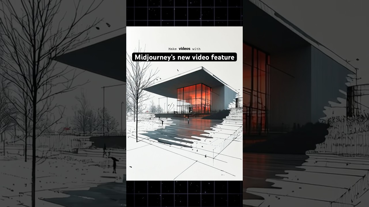 Midjourney video from start to end images. #aiarchitecture #architecture #midjourney #artflowai
