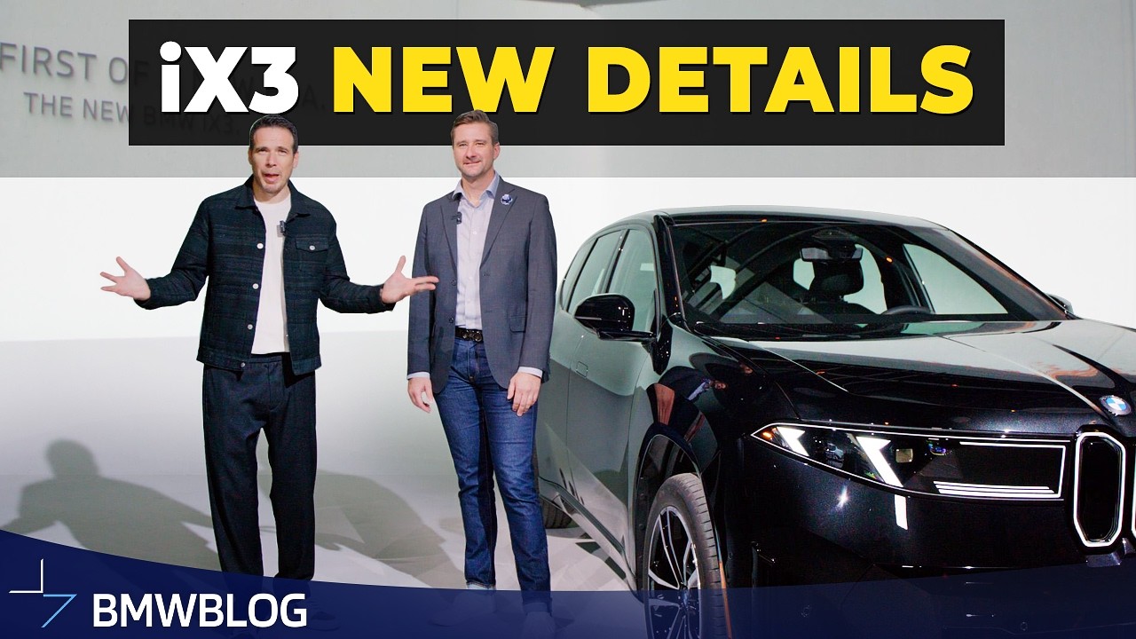 Обзор BMW iX3 2026 года — доступные функции, опции и пакеты