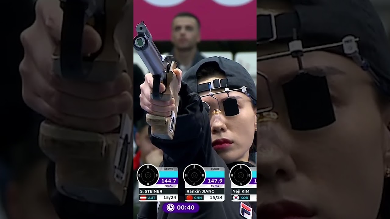 권총 사격 김예지 바쿠월드컵 미래 여전사 Republic of Korea pistol shooter Kim Yeji
