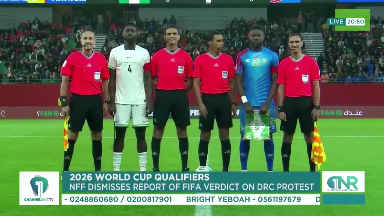 NFF Denies Reports of FIFA Ruling Against Ghana in DRC Protest Case