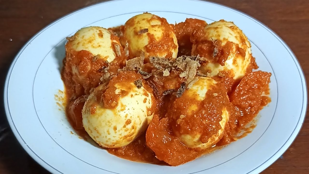 Resep SAMBAL TELUR BALADO TANPA DIGORENG yang Enak