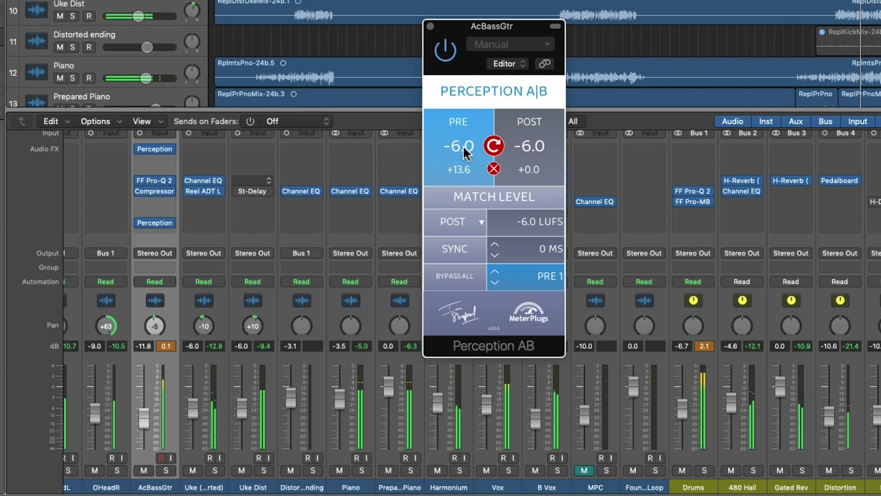 Mixing With Perception AB