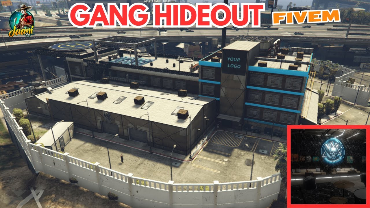 Fivem Gang Hideout Mlo  - Fivem Mlo/Bunker Villa