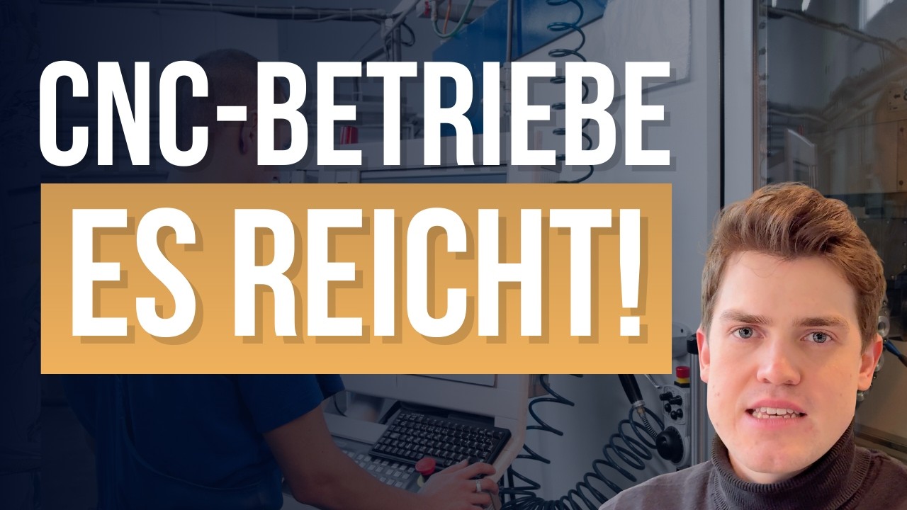 CNC Betriebe: Warum viele aktuell die Schnauze voll haben