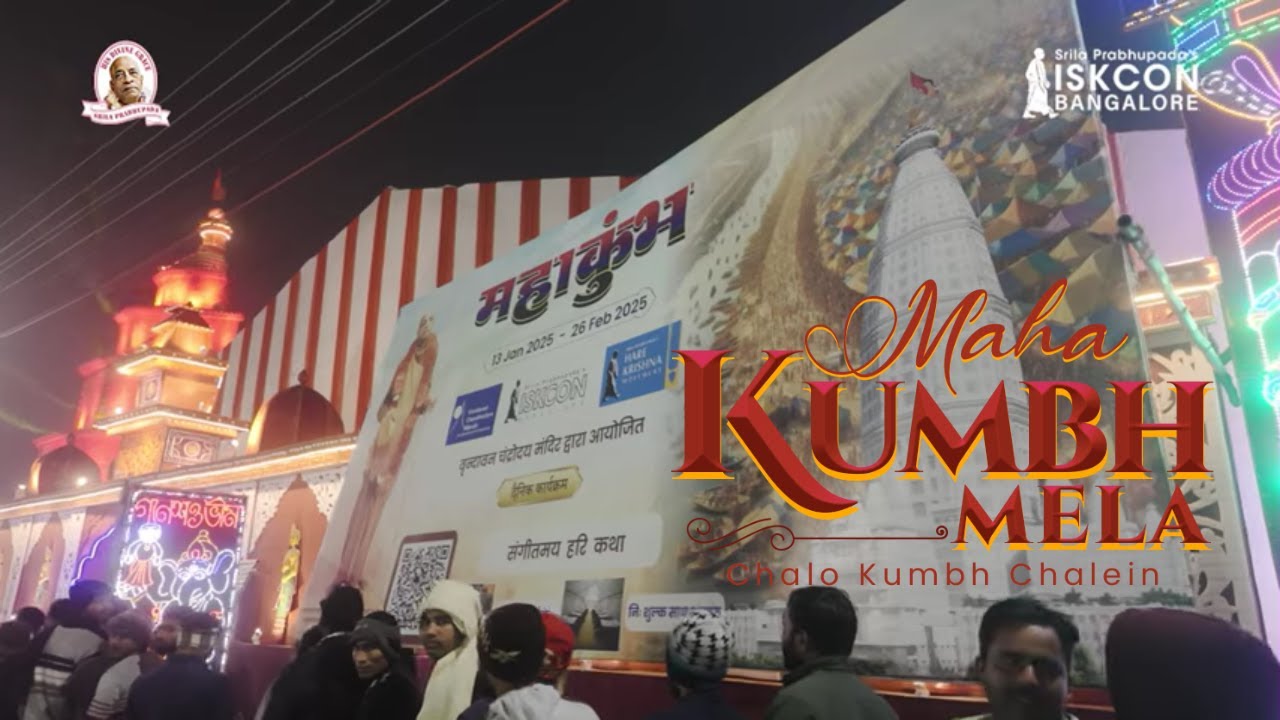 ISKCON Bangalore's Acitivities & Programmes at Maha Kumbha Mela 2025