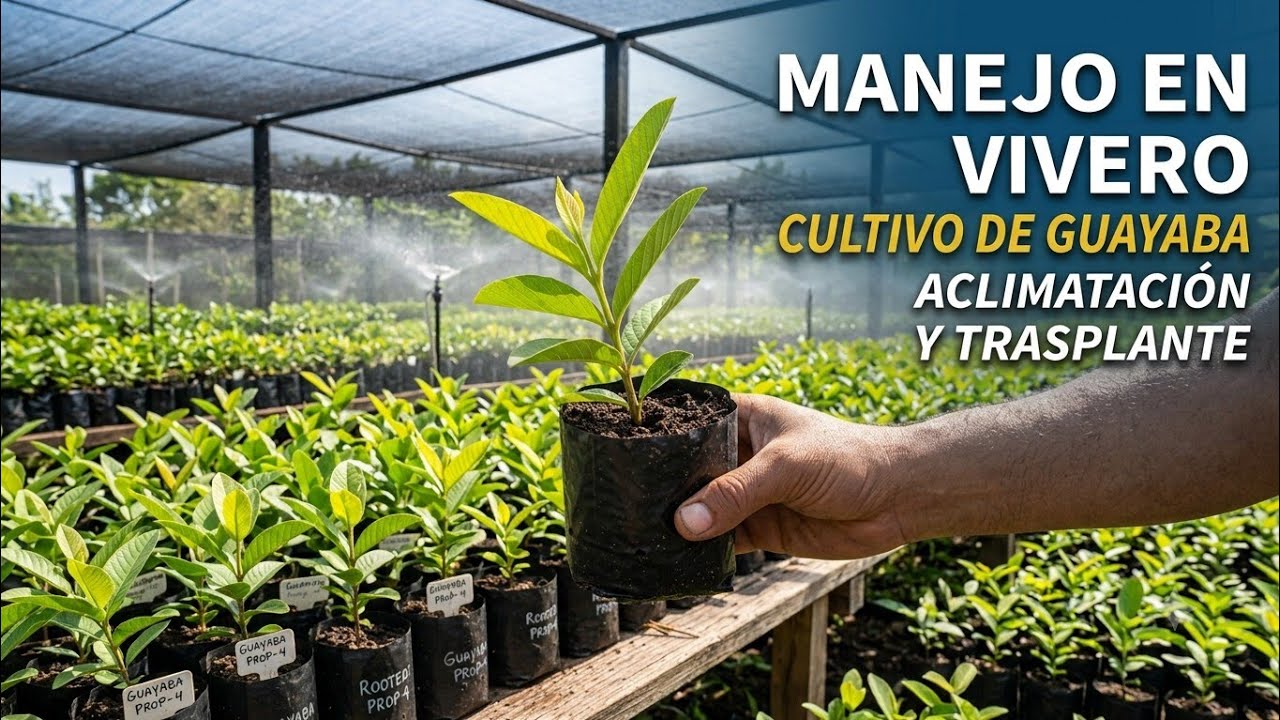 🔴Guayaba Parte#5: Cuidados en Vivero & Trasplante🌱🌳