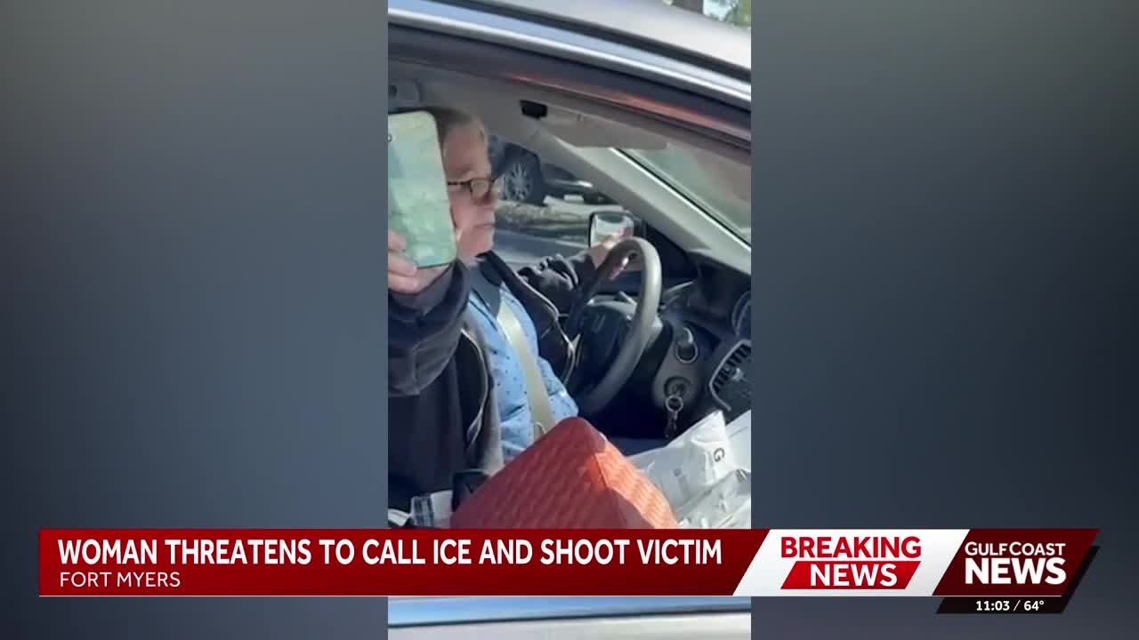 Racist rant caught on camera: Fort Myers woman threatened with violence in parking lot confrontation