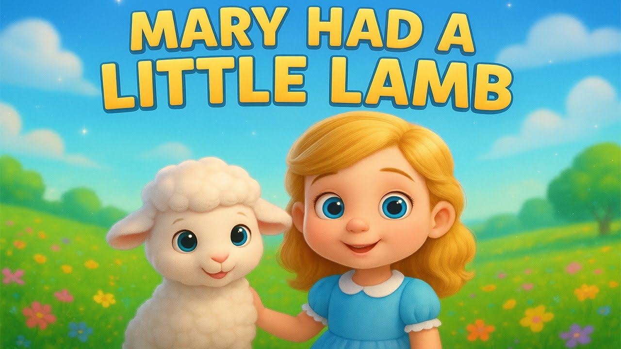Mary Had a Little Lamb 🐑 | 3D Animated Nursery Rhyme for Kids | Fun Learning Songs by Animexic