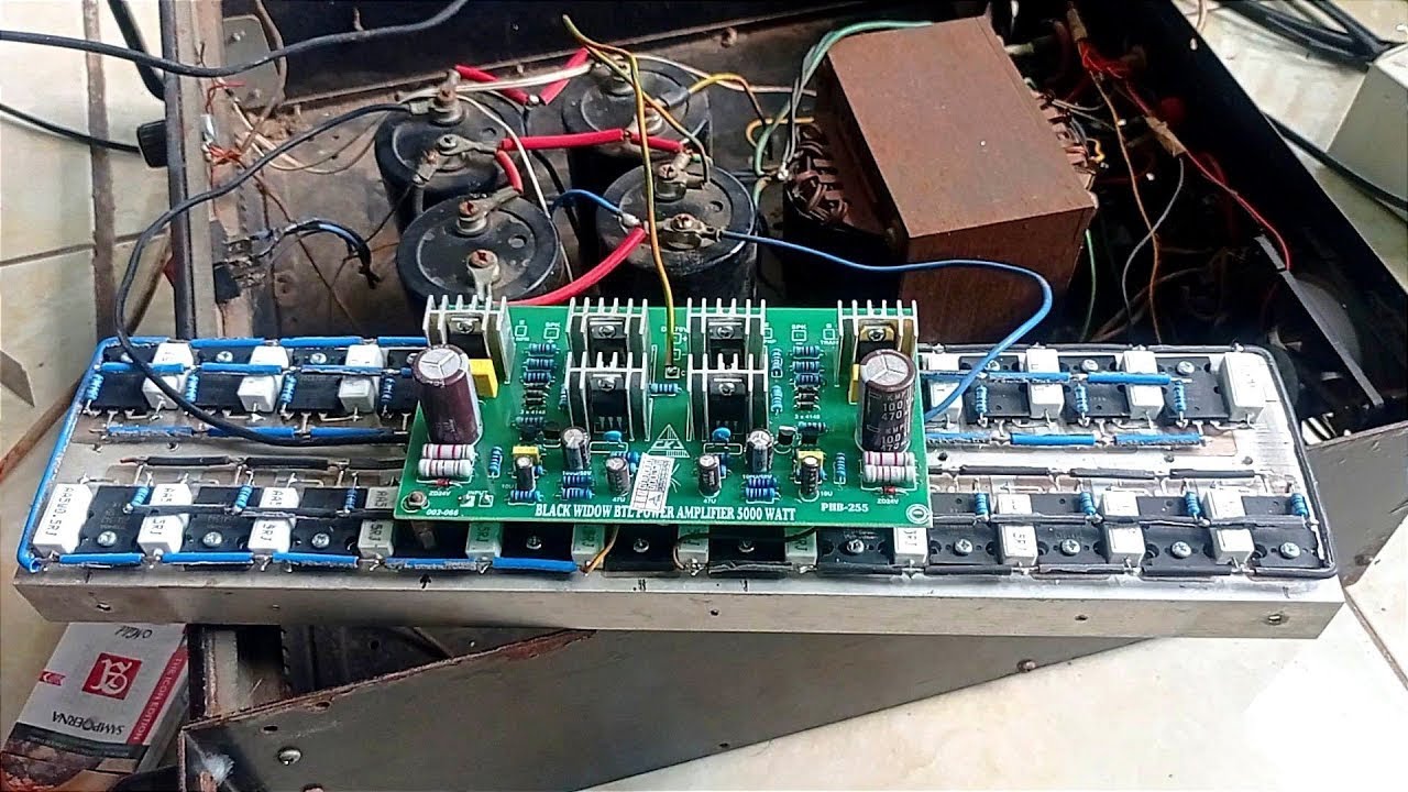 Merakit Power Amplifier BTL 5000 watt __ R15 MULTI SERVICE