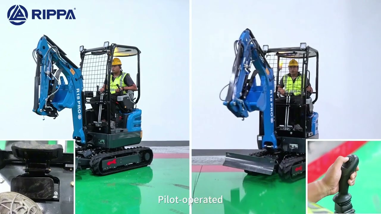 Rippa R18 PRO | Precision, Power & Performance – The Next-Gen Mini Excavator#rippa #miniexcavator