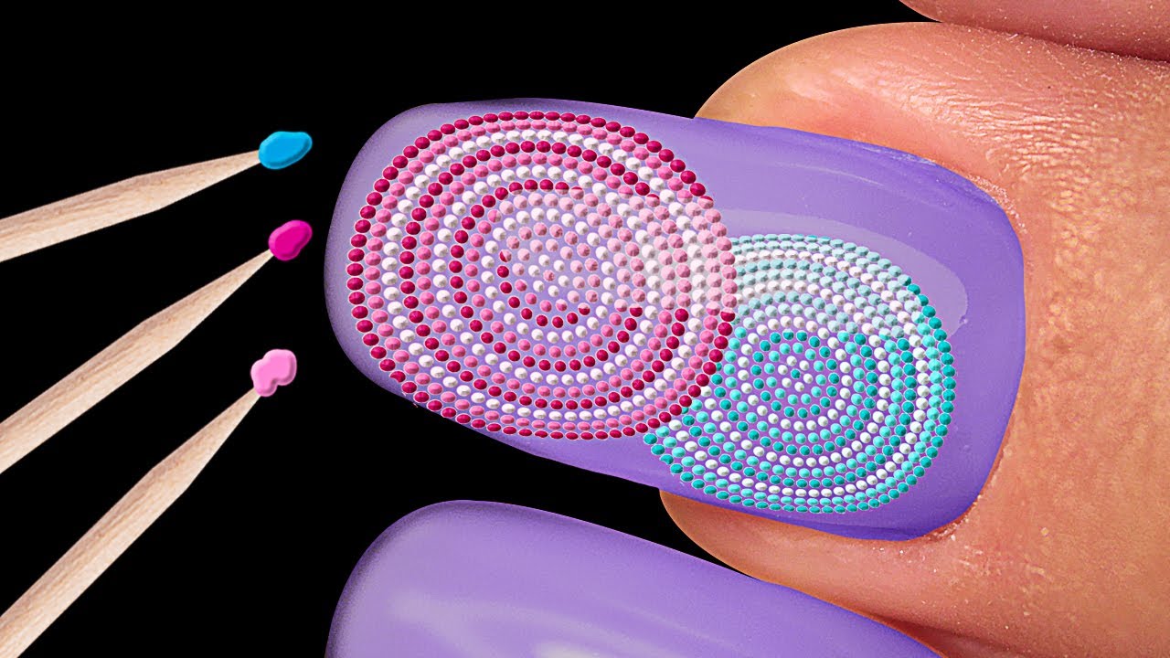 27 IDEIAS DE MANICURES PARA FAZER EM CASA EM MENOS DE 5 MINUTOS