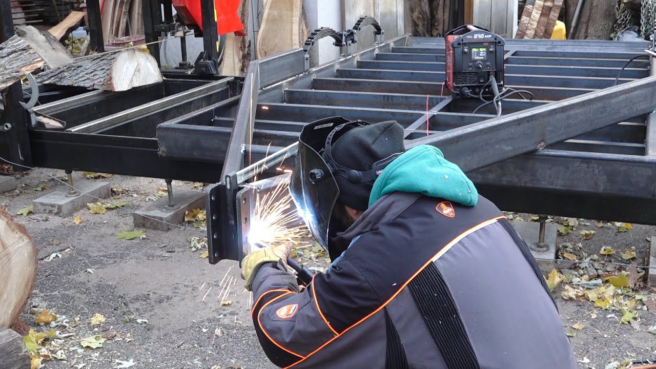 Tongue and Hangers - Urban Logging Trailer Build Pt 3