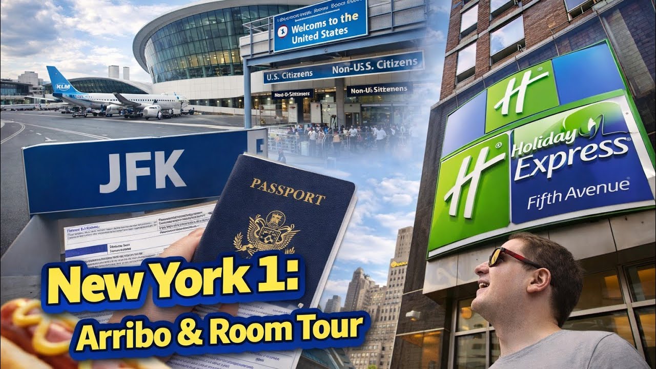 🇺🇸 NYC 01 - ✈️ LIM - JFK - Llegada a NYC 🗽 y Hotel