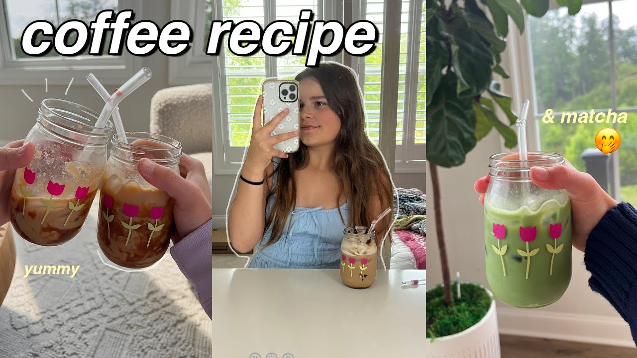 OUR SECRET COFFEE RECIPE! *Starbucks Dupe*