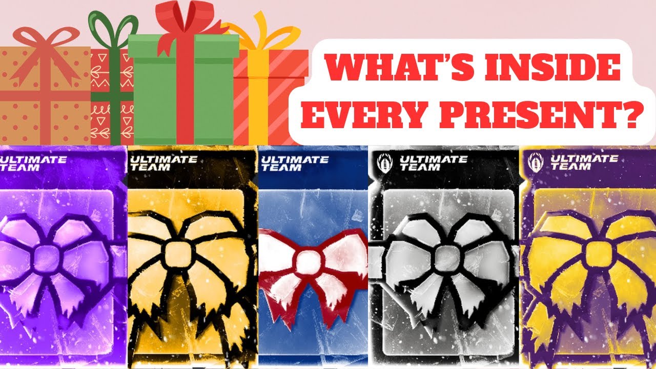 Predicting What's Inside EVERY Present in Madden Ultimate Team 26