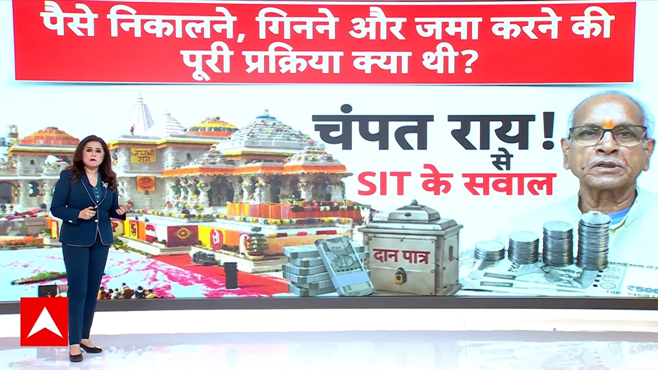Ram Mandir Donation Scam: Champat Rai से SIT की घंटों पूछताछ |  |Ayodhya | SIT | CM Yogi