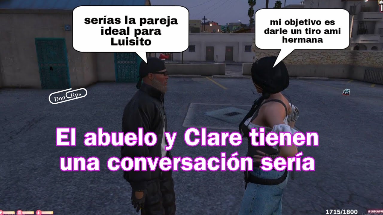 El Abuelo y Clare tienen una conversación sería #marbella #gta #roleplay #deqiuv #chiwaka #donclips