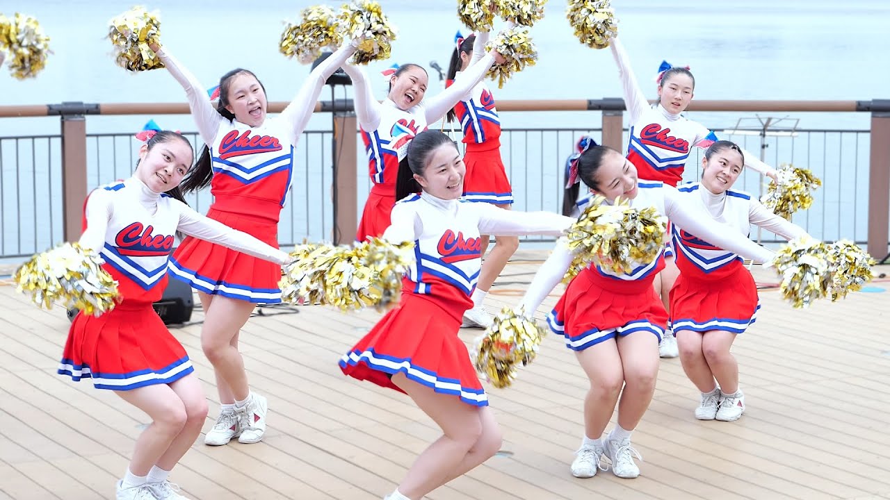 明秀学園日立高等学校 ダンス部 Blue Fairies「Candyman」＠楽市楽座in千波公園黄門像広場 2024/03/17
