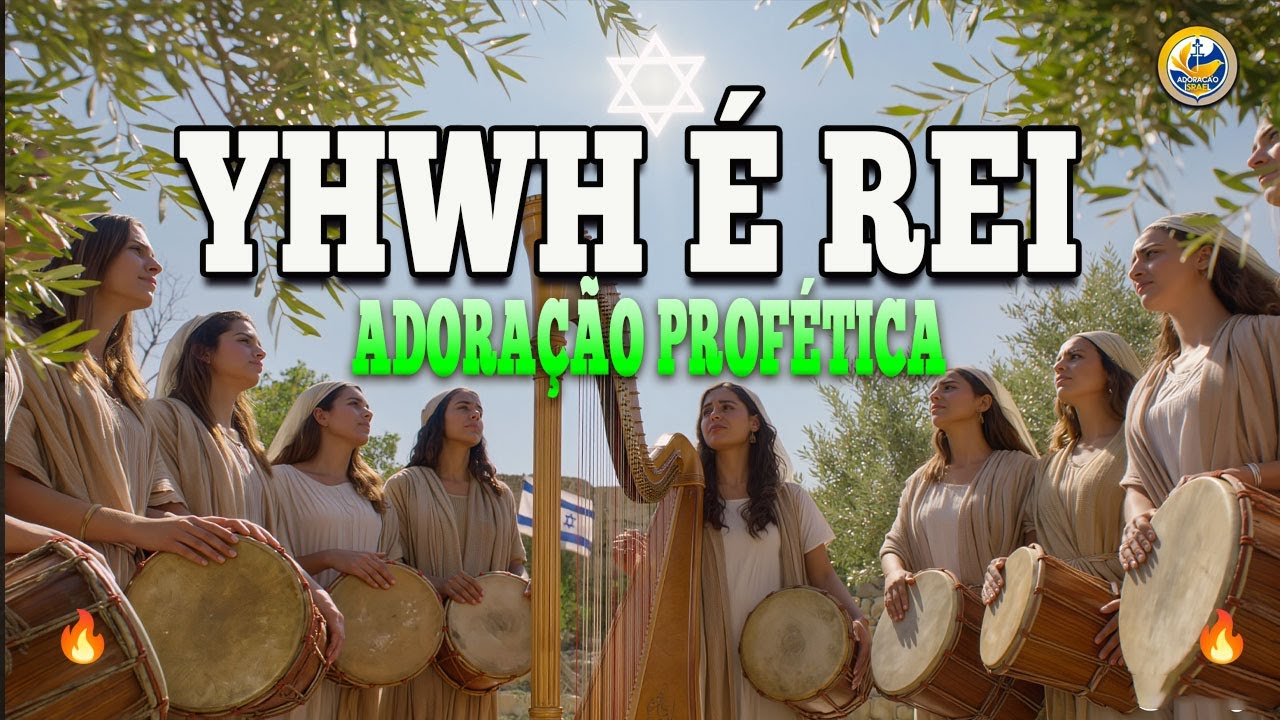 Adoração Hebraica Profética e Profunda — O Som Espiritual que Honra YHWH, Rei de Israel