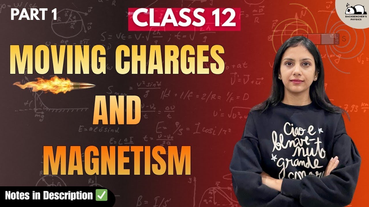 Moving Charges and Magnetism Part 1 |Oersted's Experiment & Biot-Savart Law |Class 12 Physics #cbse 