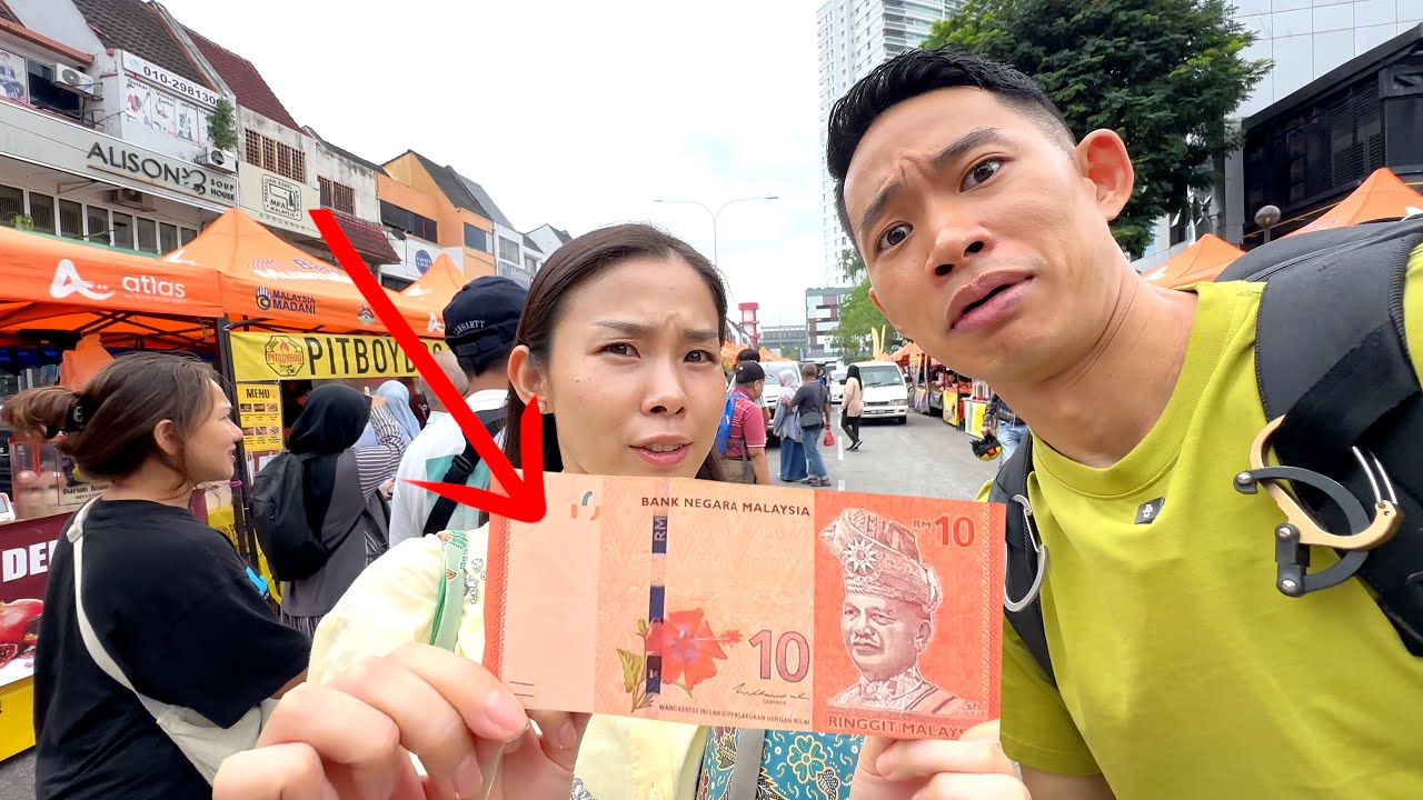 How much food can we buy for RM10 at Bazaar Ramadan...!? @TTDI