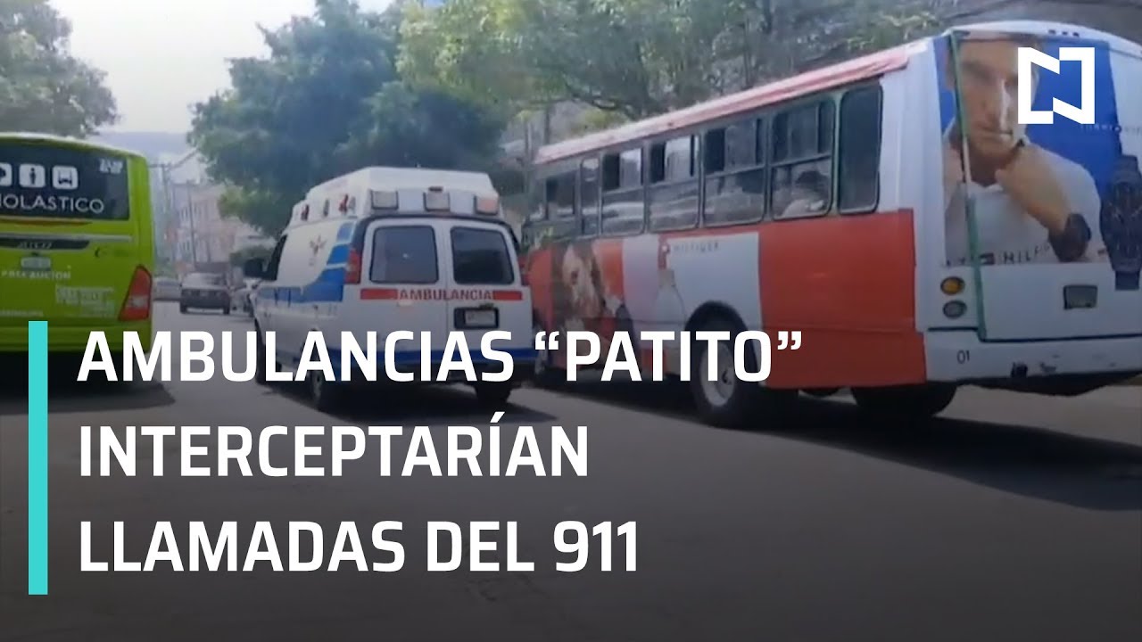 Ambulancias patito interceptan llamadas del 911 - En Punto con Denise Maerker