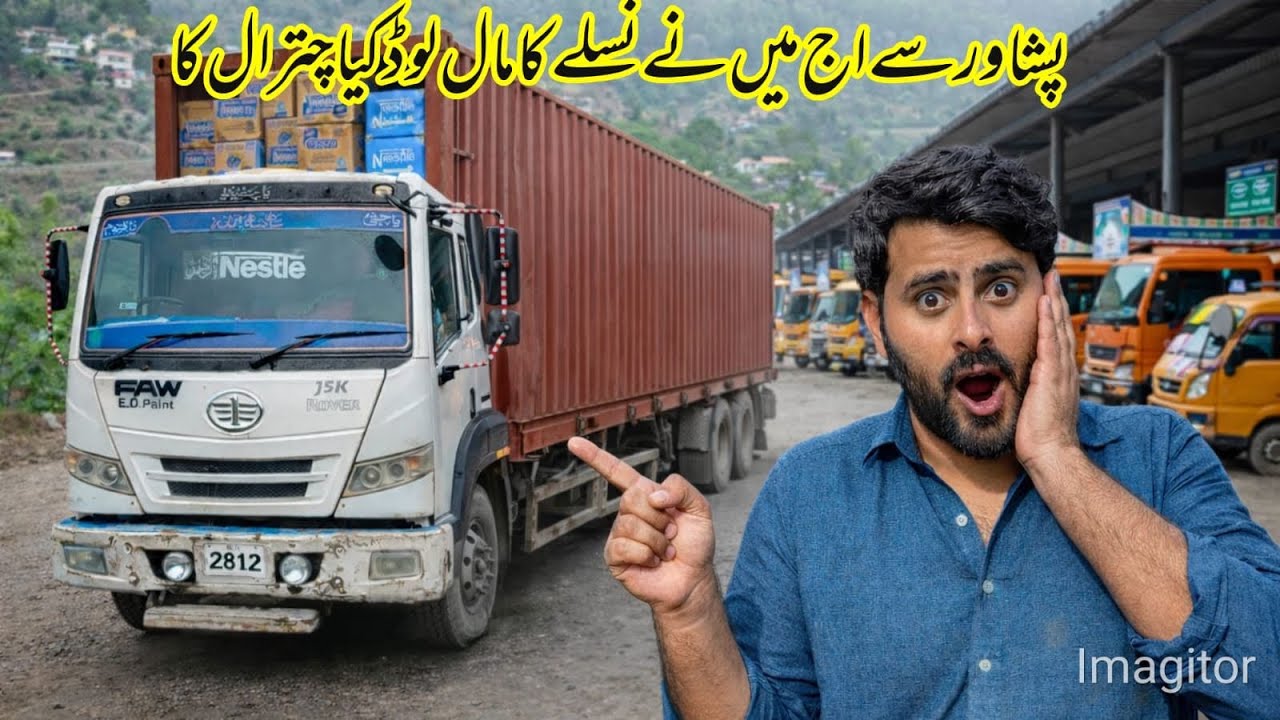 From Peshawar to Chitral with Nestlé Load | Extreme Road Trip 🚛
