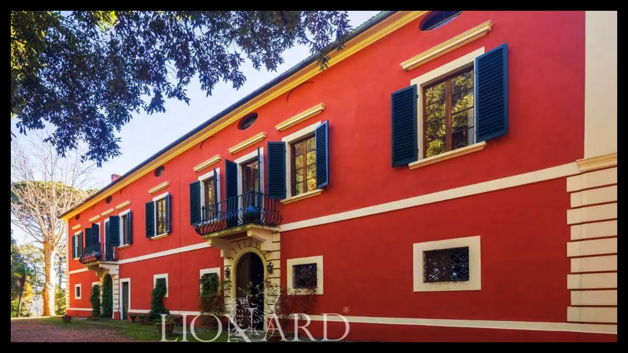 Majestic Luxury Villa Pisa, Tuscany, Italy