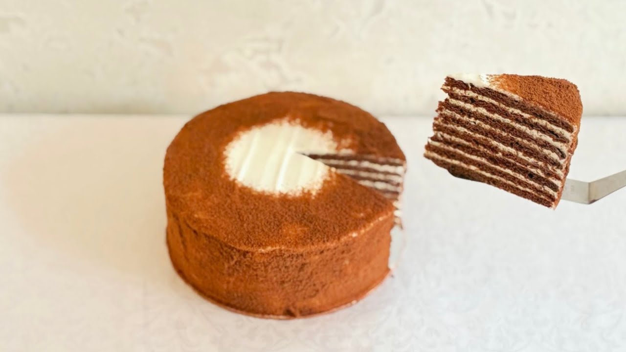 Торт СПАРТАК⭐️Шоколадный медовик со сметанным кремом. Нәзік Спартак торты.