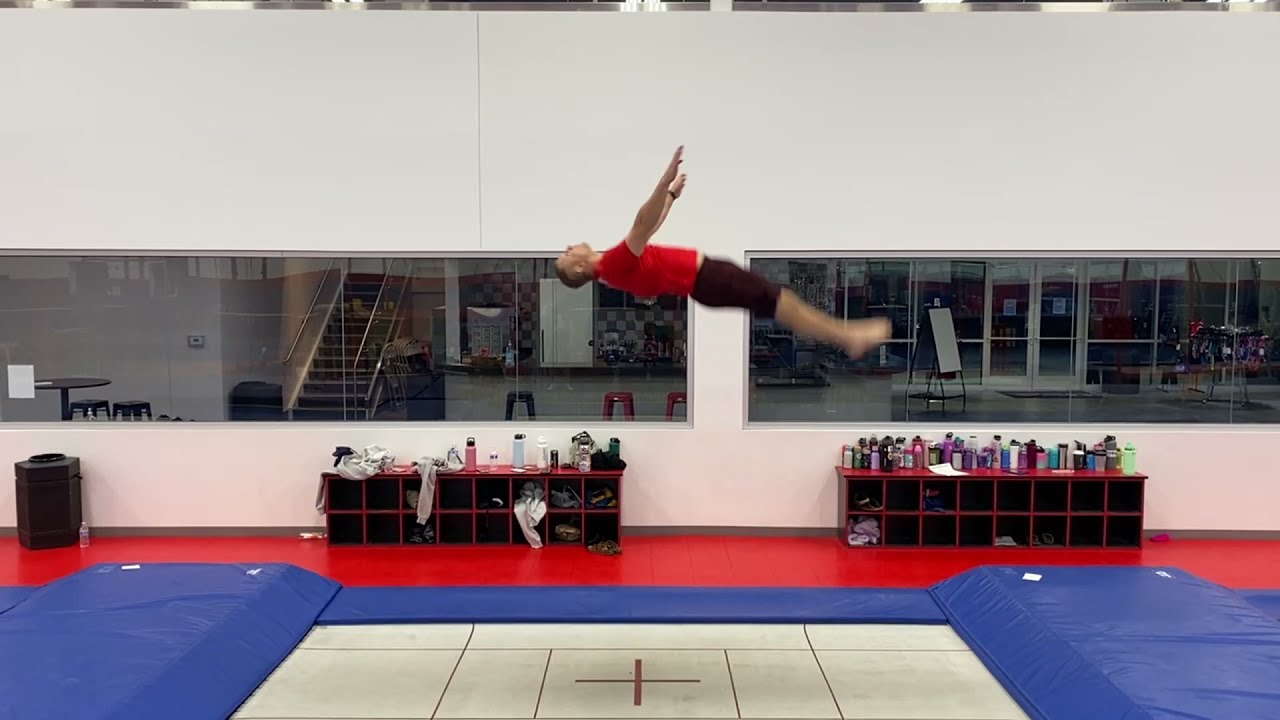 Back Tuck Progressions on Trampoline