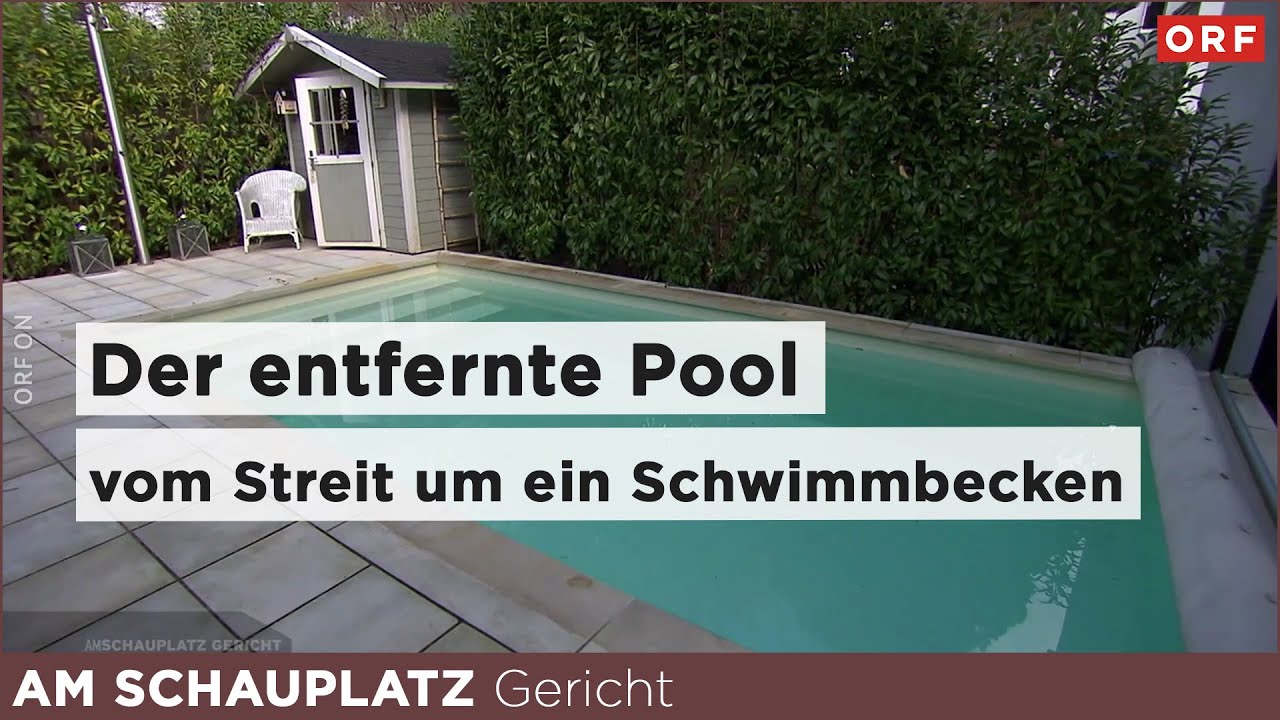 Dieser Pool muss weg! | Am Schauplatz Gericht 05.06.2025