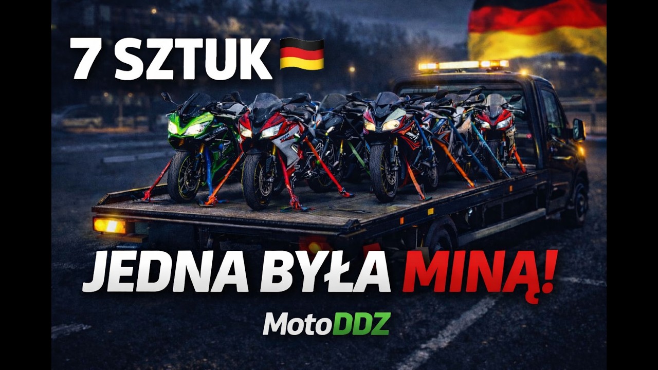 7 motocykli w jeden dzień 🇩🇪 Jeden był MINĄ! | MotoDDZ VLOG #2
