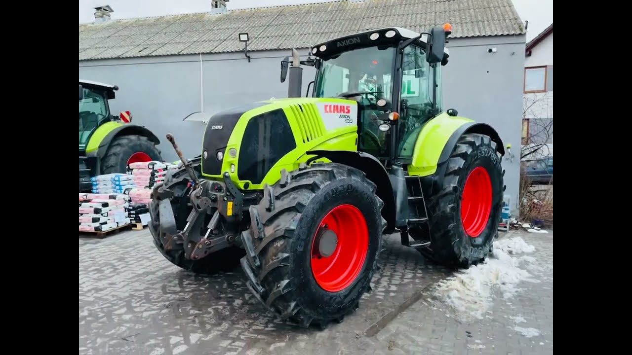 Claas Axion 820 Cebis, pneumatyka, prezentacja, review, for sale/na sprzedaż, engine sound *PESTROL*