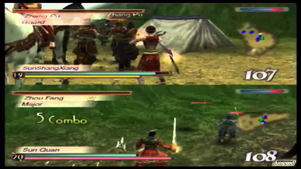 Dynasty Warriors 3 The Battle of You Ting Wu Forces 2 Player