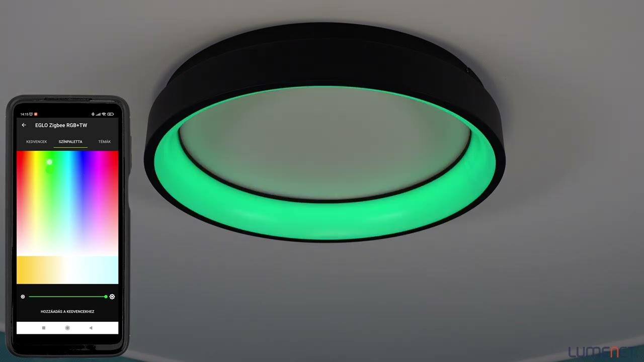 Eglo Marghera Z smart ceiling LED lamp