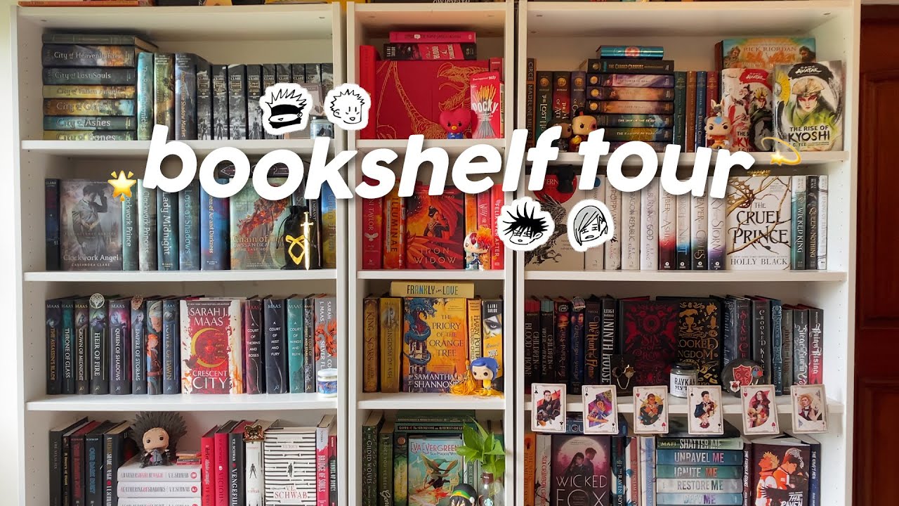 BOOKSHELF TOUR 2022 ✨ 300+ books!