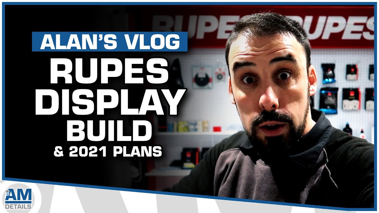 Building a Rupes Display Stand - AMDetails 2021 Plan