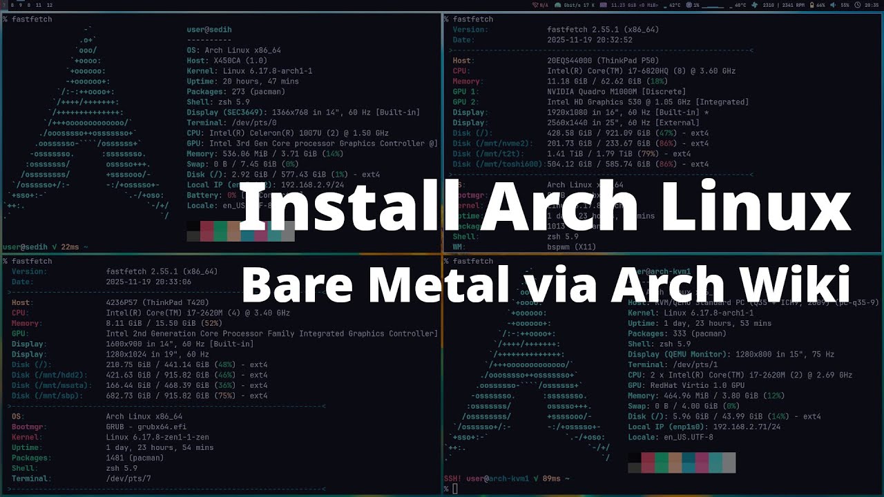 Cara Saya Install Arch Linux