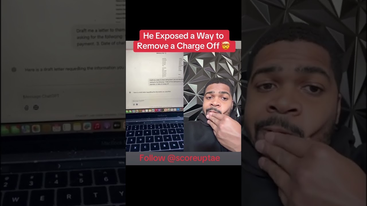 How to remove a charge off #credit #creditrepair #credithacks #viralvideo #creditreport #chargeoffs