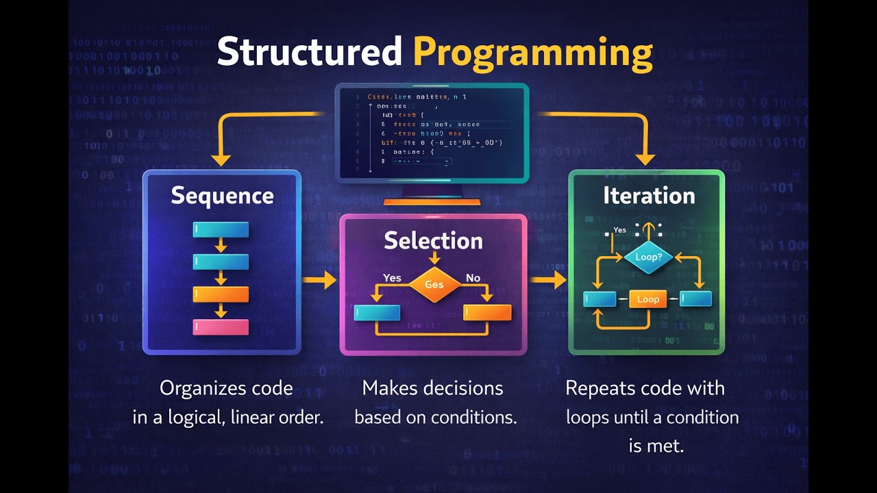شرح structured Programming [كلية التربية] - theoretical 4