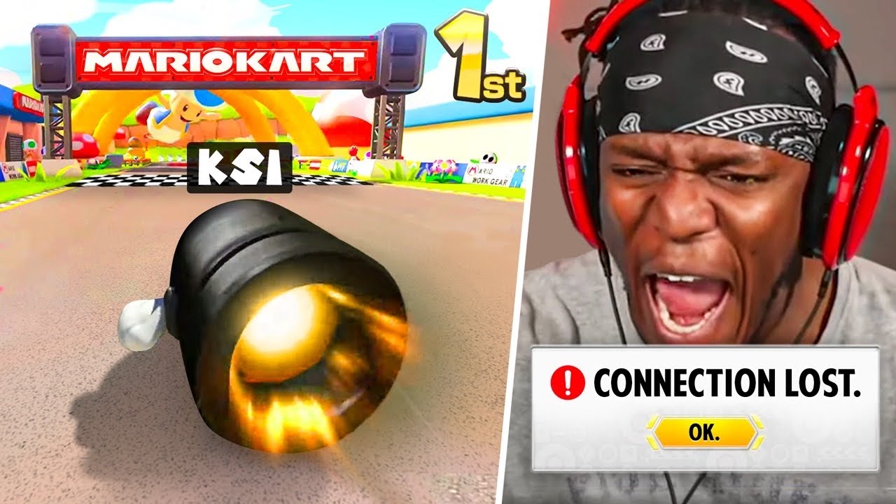SIDEMEN SABOTAGE KSI ON FORFEIT MARIO KART