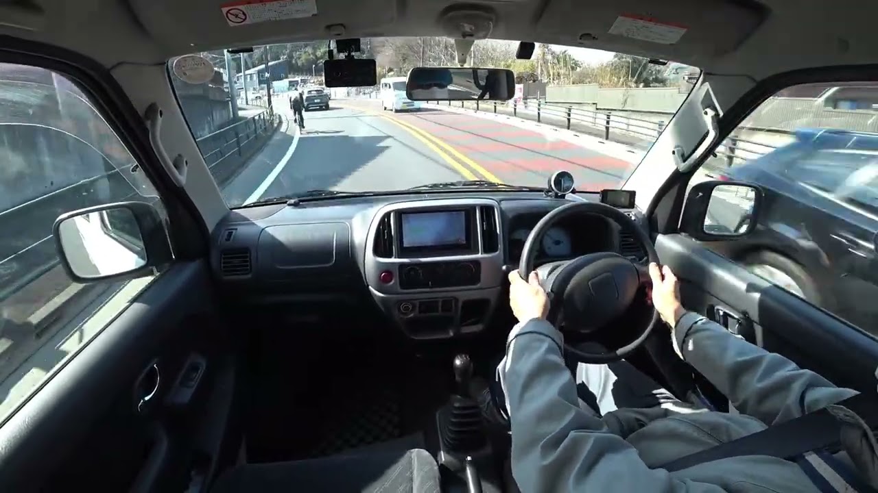 市内走行  (8) エブリイワゴンスポーツ