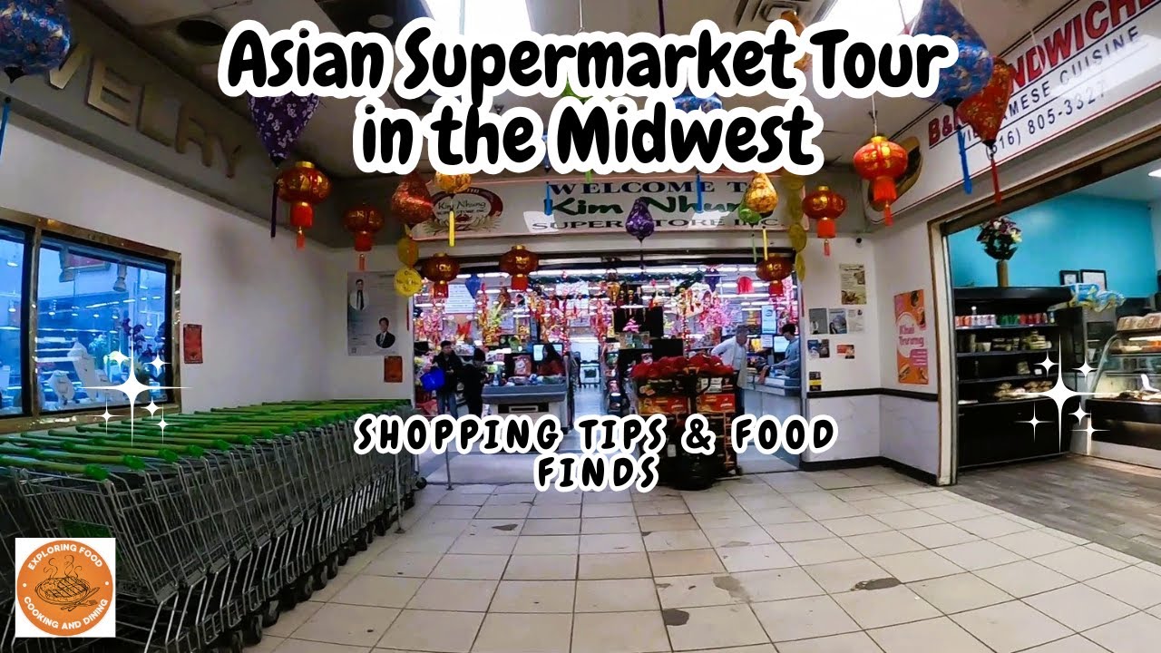 Asian Supermarket Tour in the Midwest | Shopping Tips & Food Finds