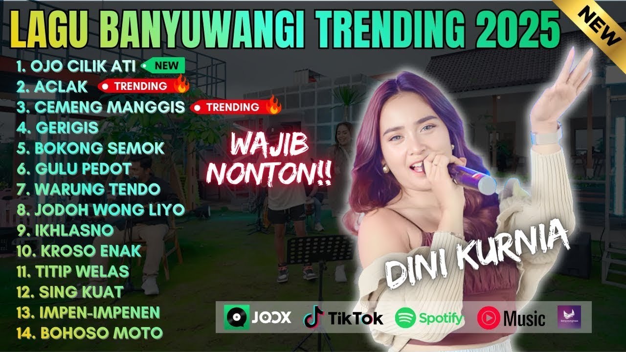 GOYANG! Album Dini Kurnia - IMPEN IMPENEN, ANCUR LEBUR - Full Album Lagu Osing Banyuwangi Viral