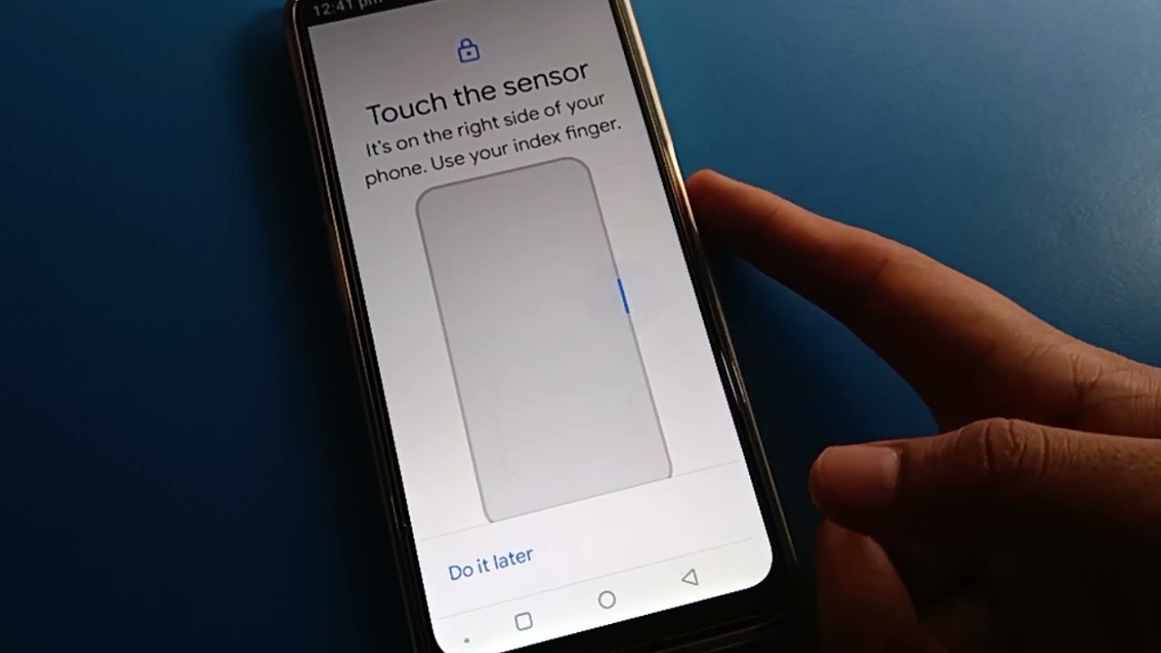 Fingerprint lock full setting Lava blaze 2, how to setup fingerprint lock lava phone